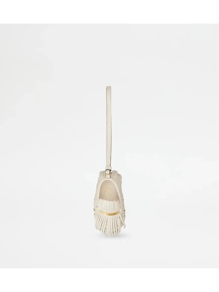 "Gommino" leather charm alternative