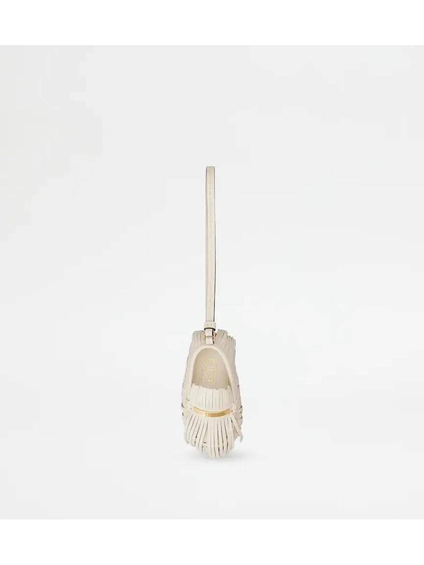 "Gommino" leather charm