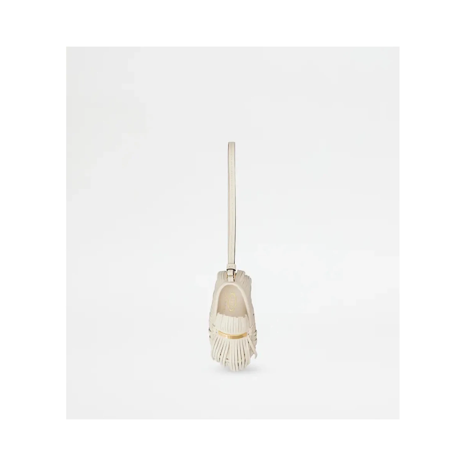 "Gommino" leather charm