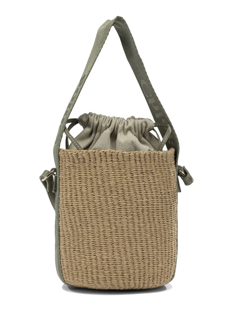 "Rafia" mini shoulder bag