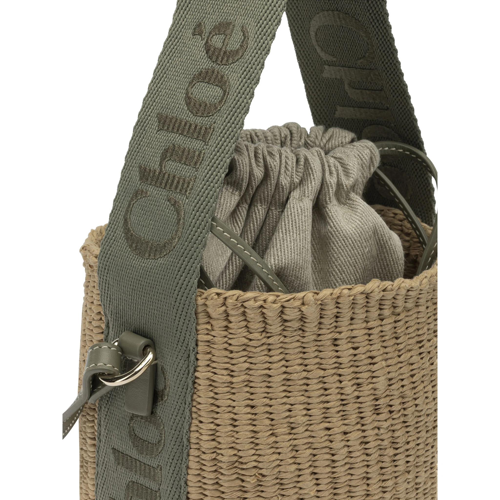 "Rafia" mini shoulder bag