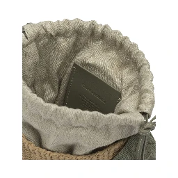 "Rafia" mini shoulder bag