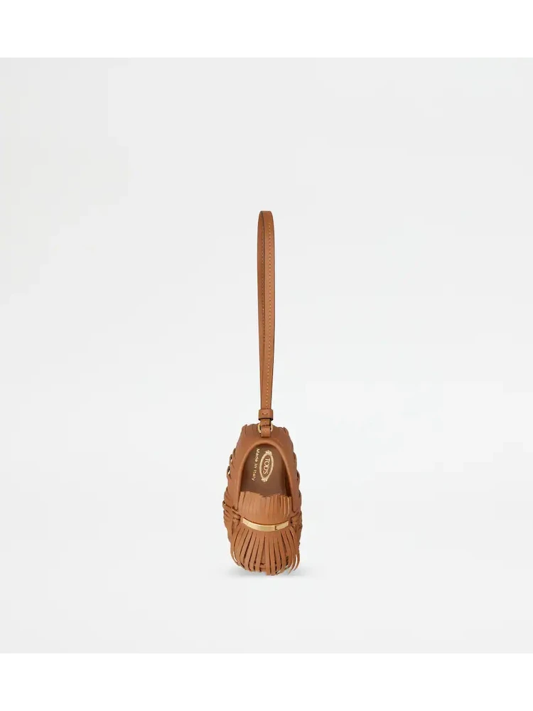 "Gommino" leather charm alternative