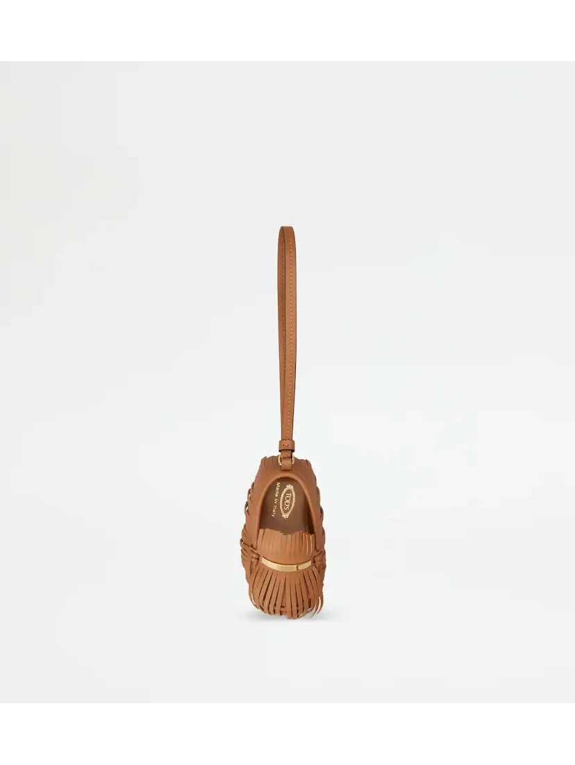 "Gommino" leather charm