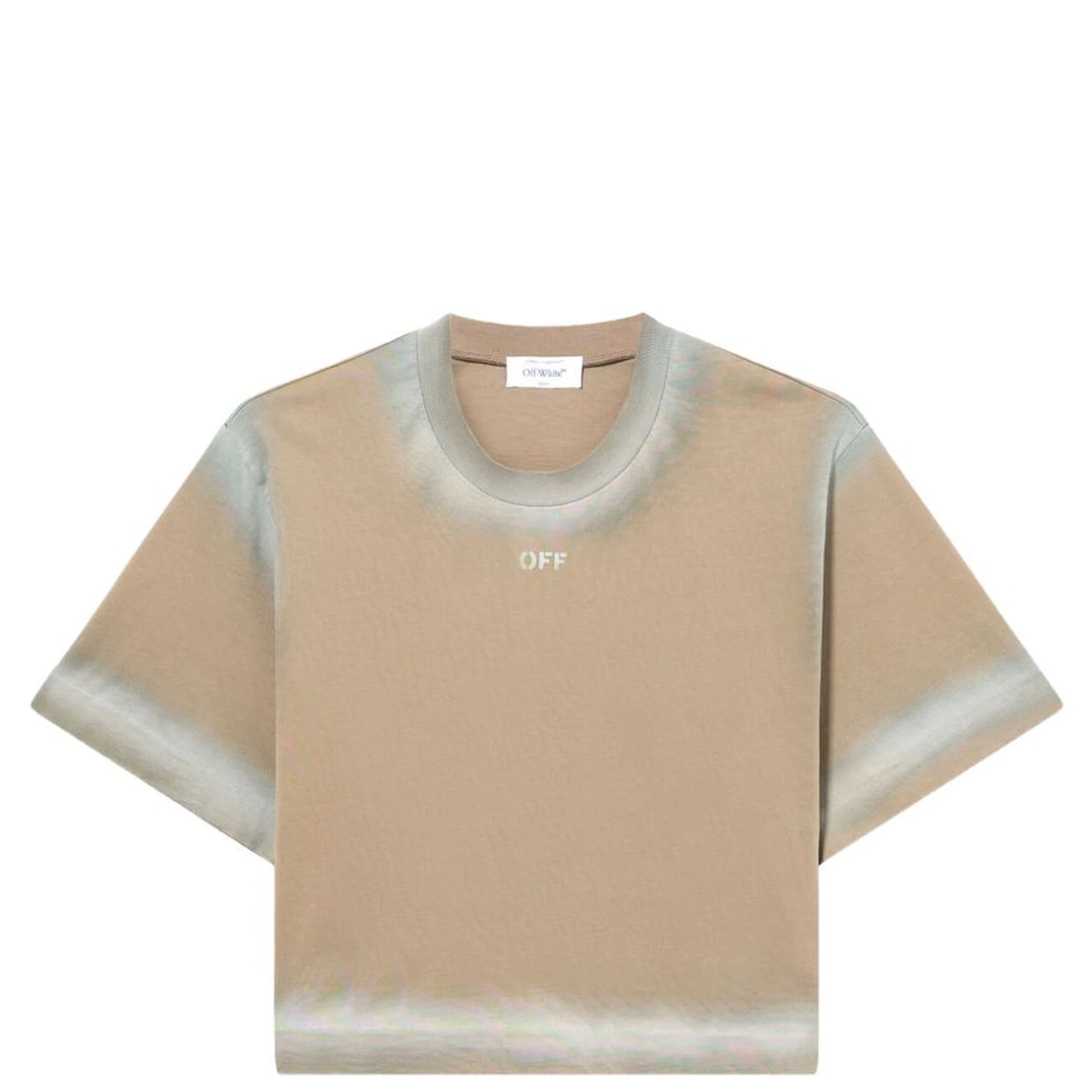 تيشيرتات وبولو من ماركة أوف وايت باللون البيج