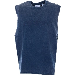 Off White T-shirts and Polos Blue