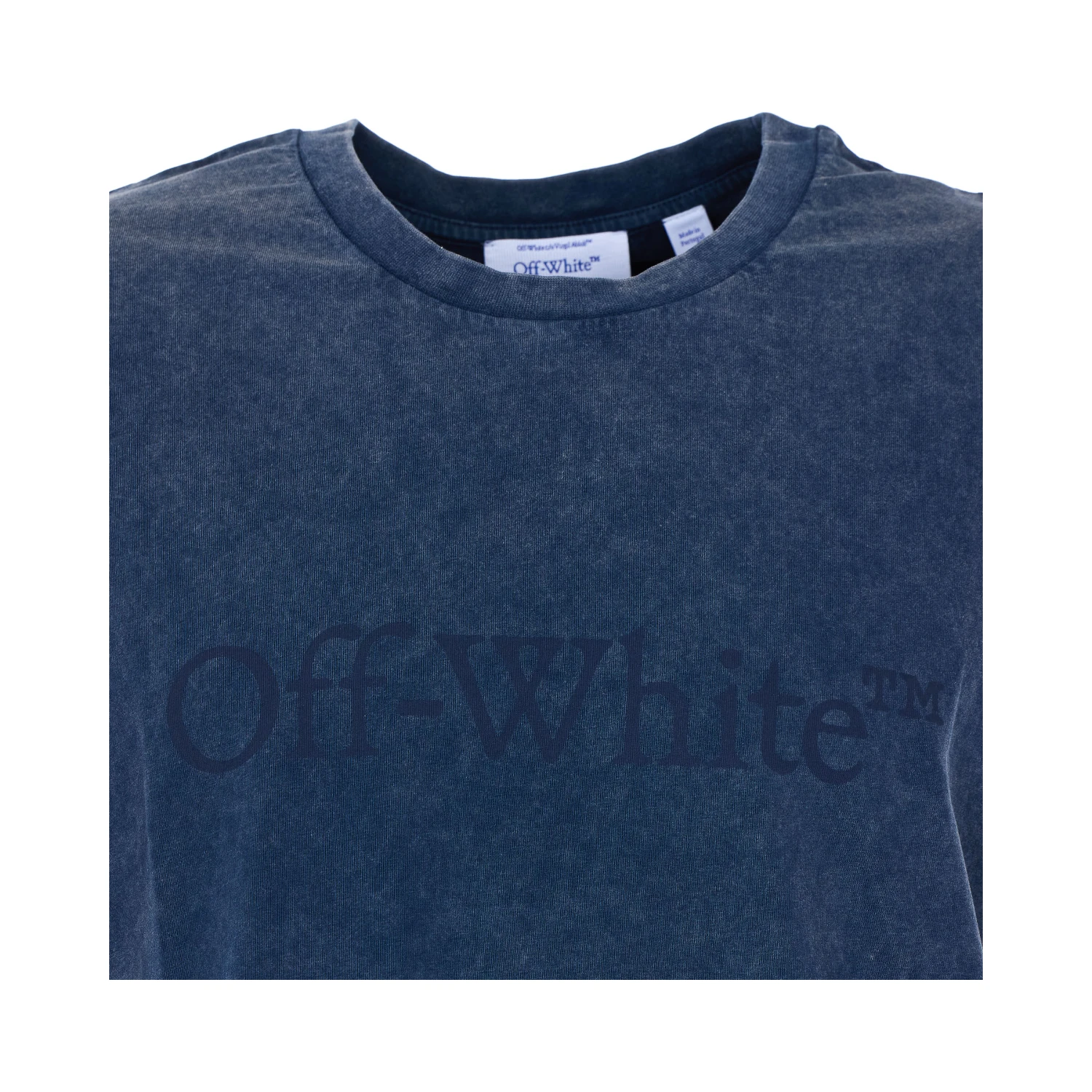 Off White T-shirts and Polos Blue
