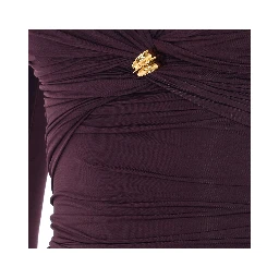 Elisabetta Franchi Top Brown