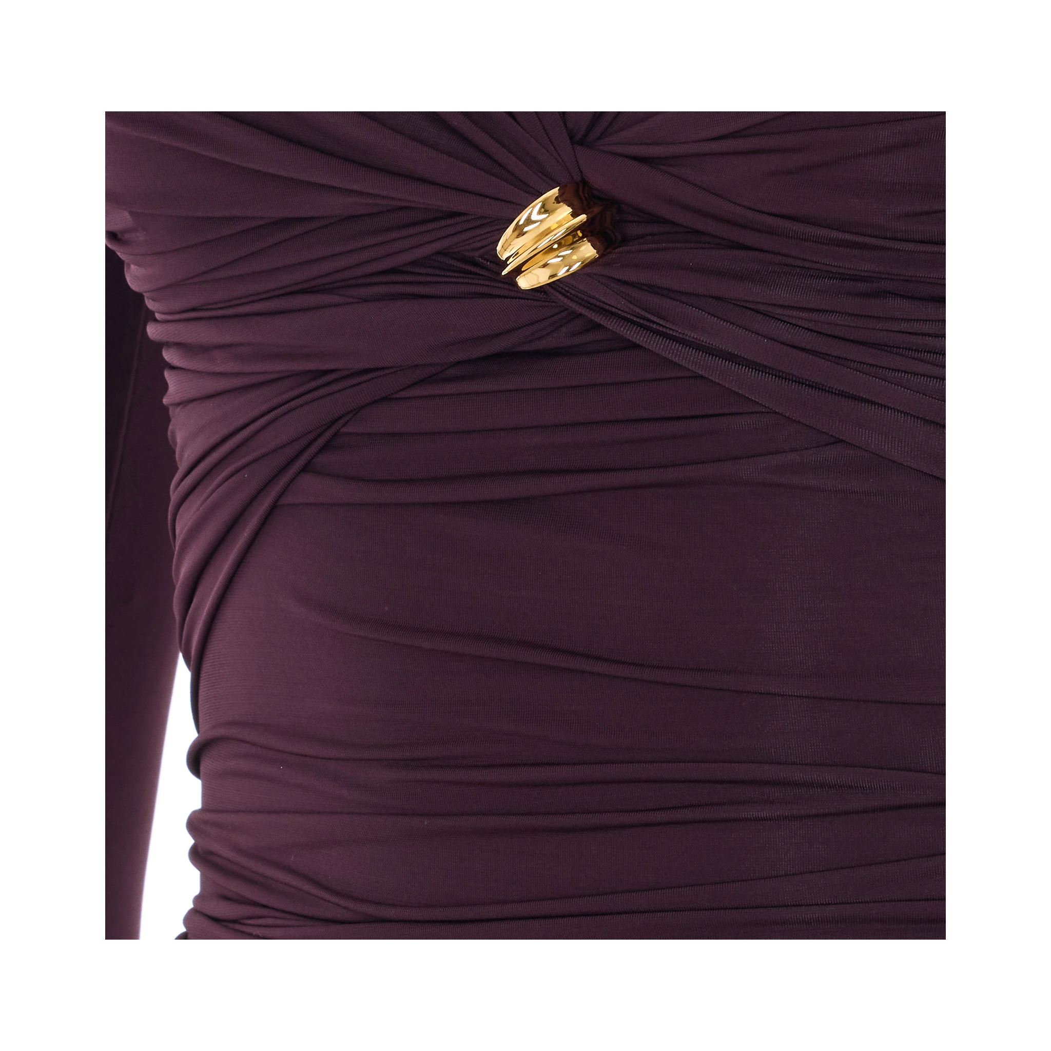 Elisabetta Franchi Top Brown