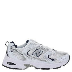 White Polyethylene Athletic Sneakers