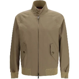 Beige Polyester Jackets And Coat