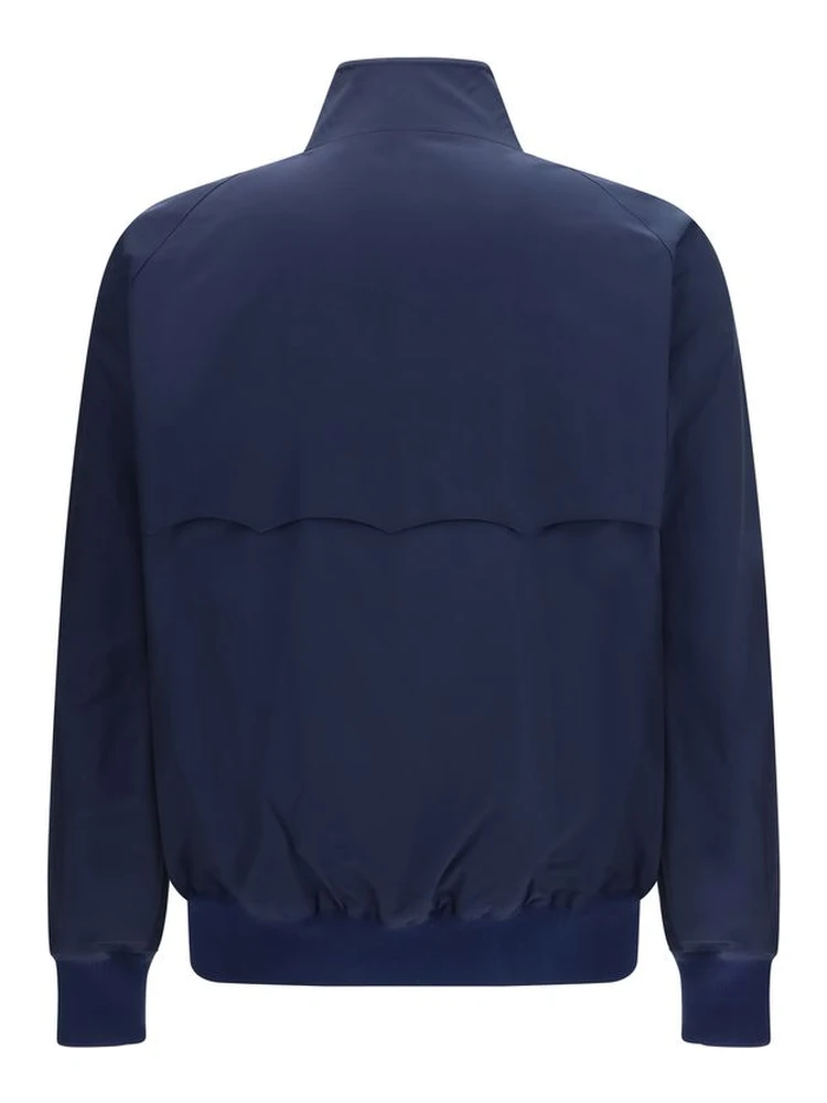 Blue Polyester Biker Jacket alternative