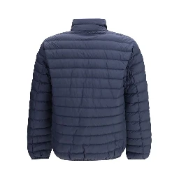 Blue Fabric Shell Jacket