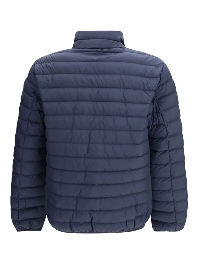 Blue Fabric Shell Jacket
