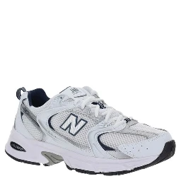 White Polyethylene Athletic Sneakers