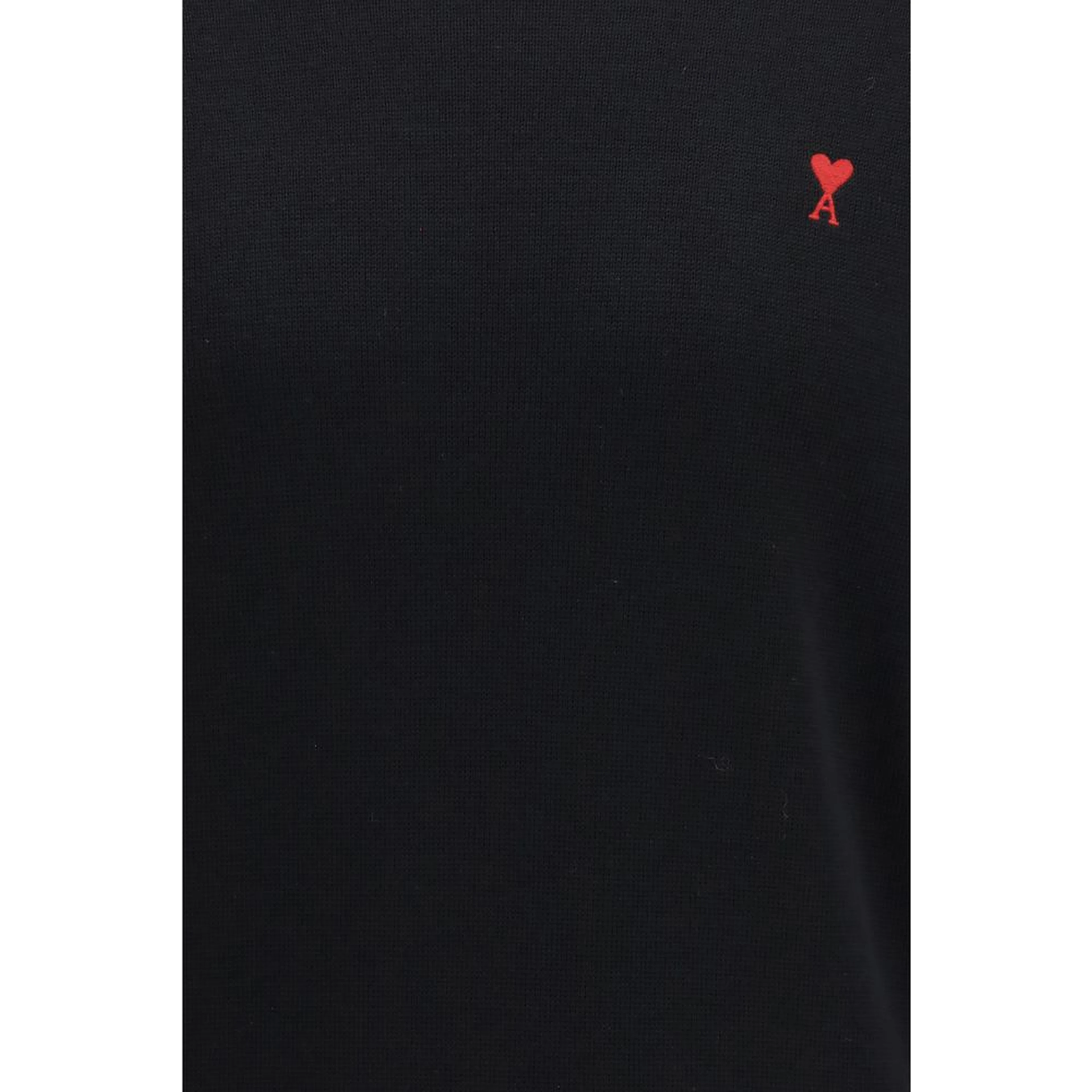 Black Merino Wool Sweatshirt