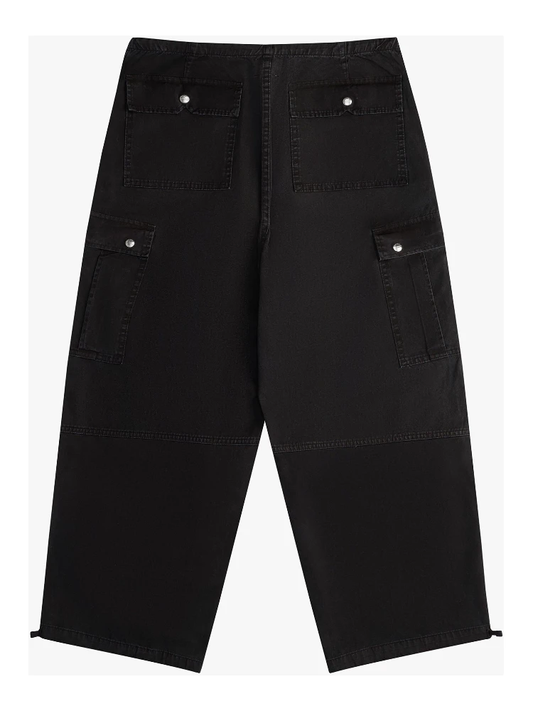 Black Cotton Cargo Pants alternative
