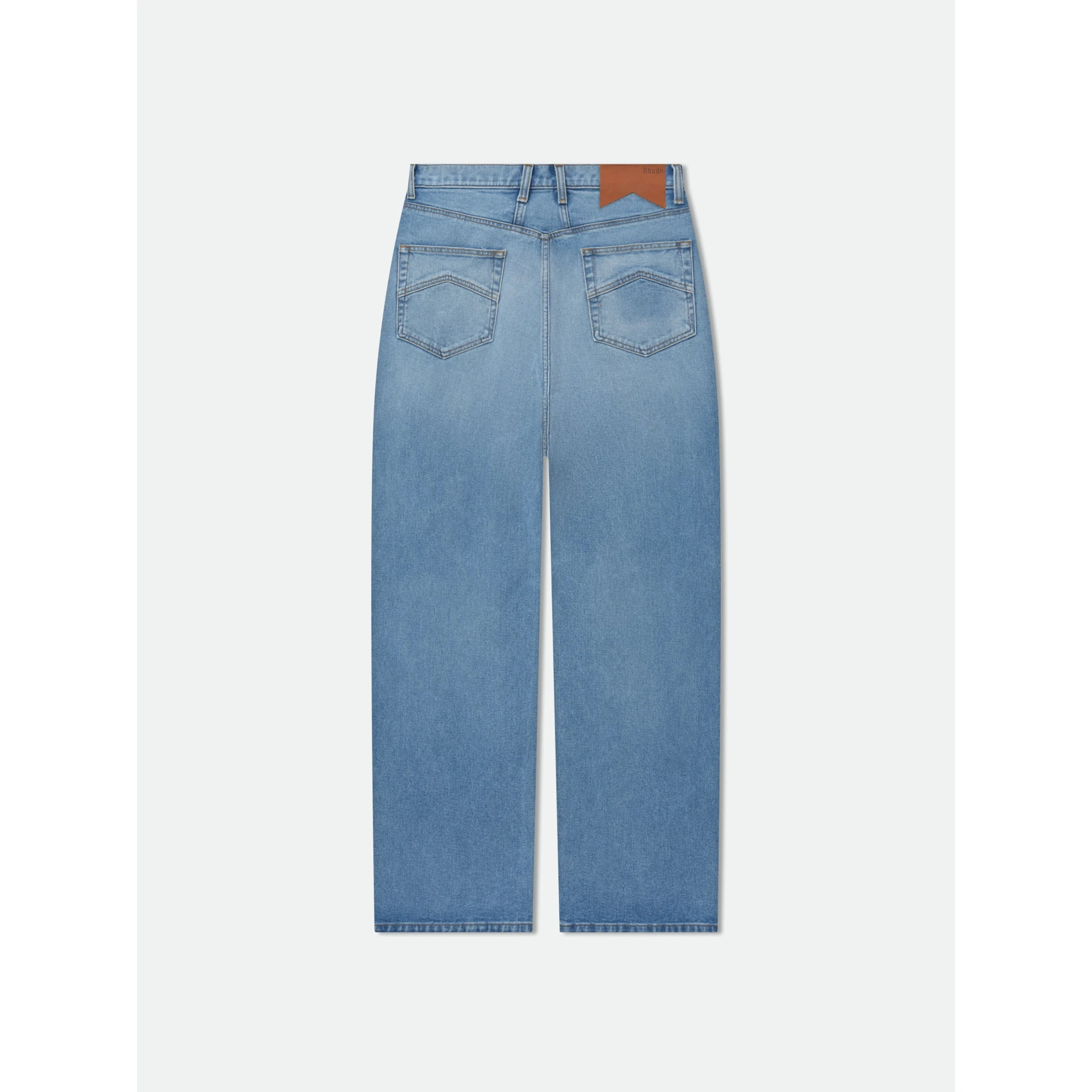 Blue Cotton Jeans Denim