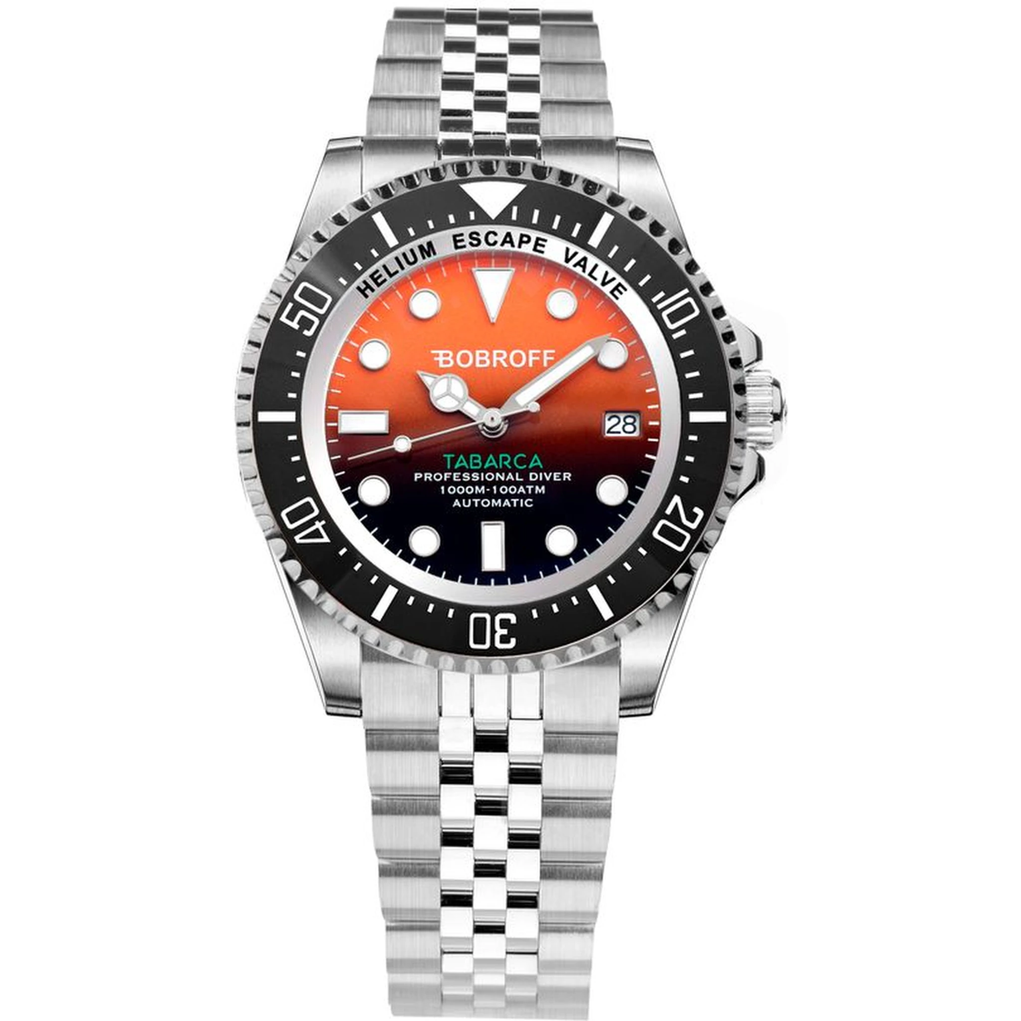 Silver Stainless Steel Sport Watch