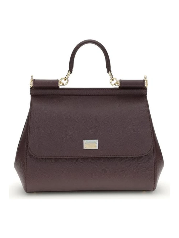 Bordeaux Calf Leather Bos Taurus Handbag