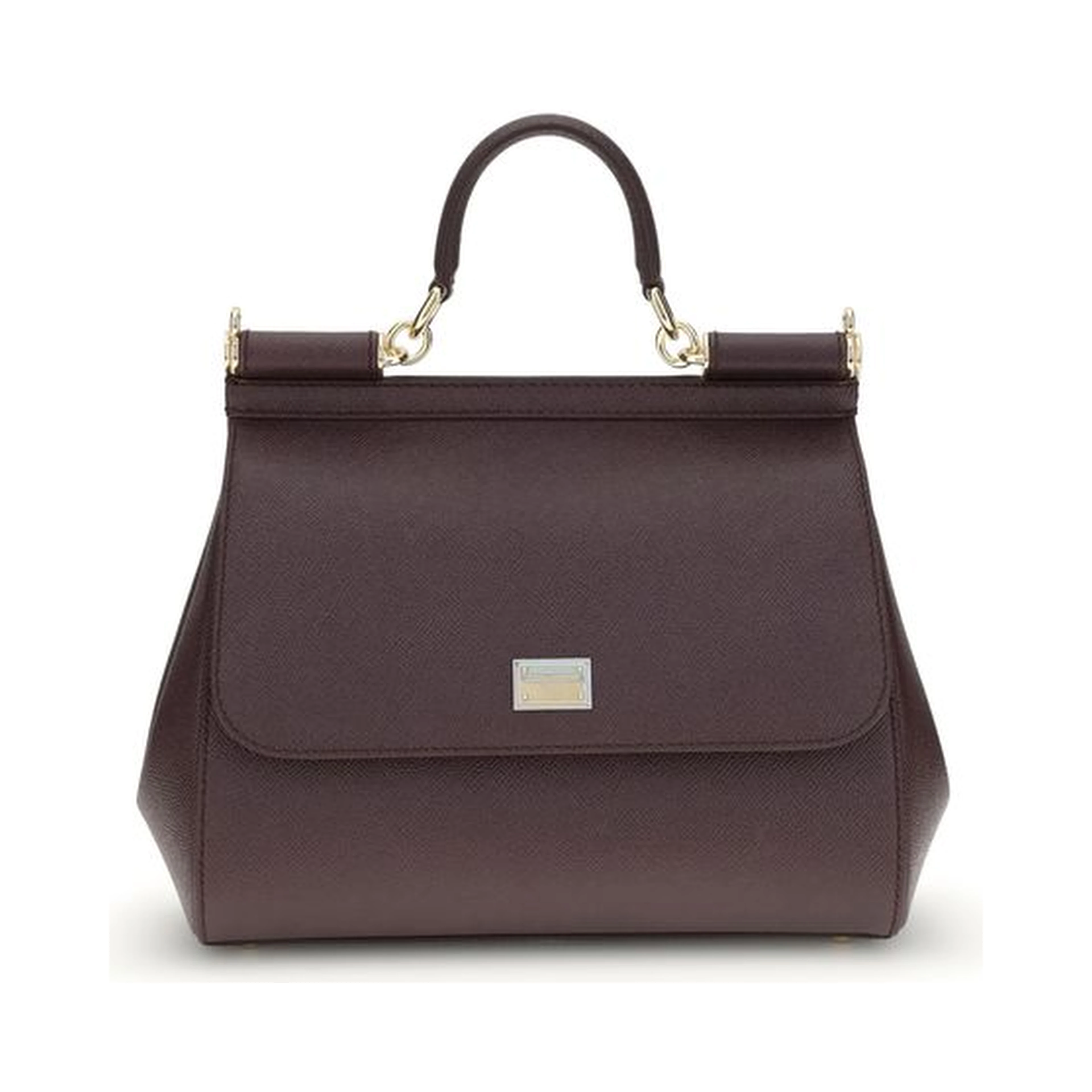Bordeaux Calf Leather Bos Taurus Handbag