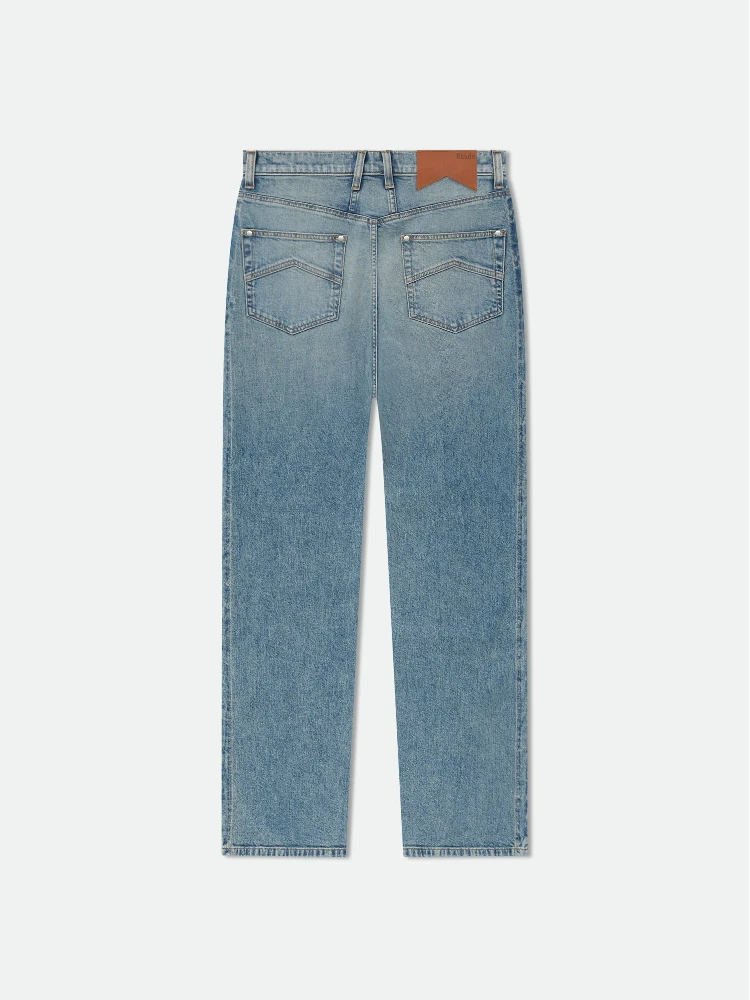 Blue Cotton Jeans Denim alternative