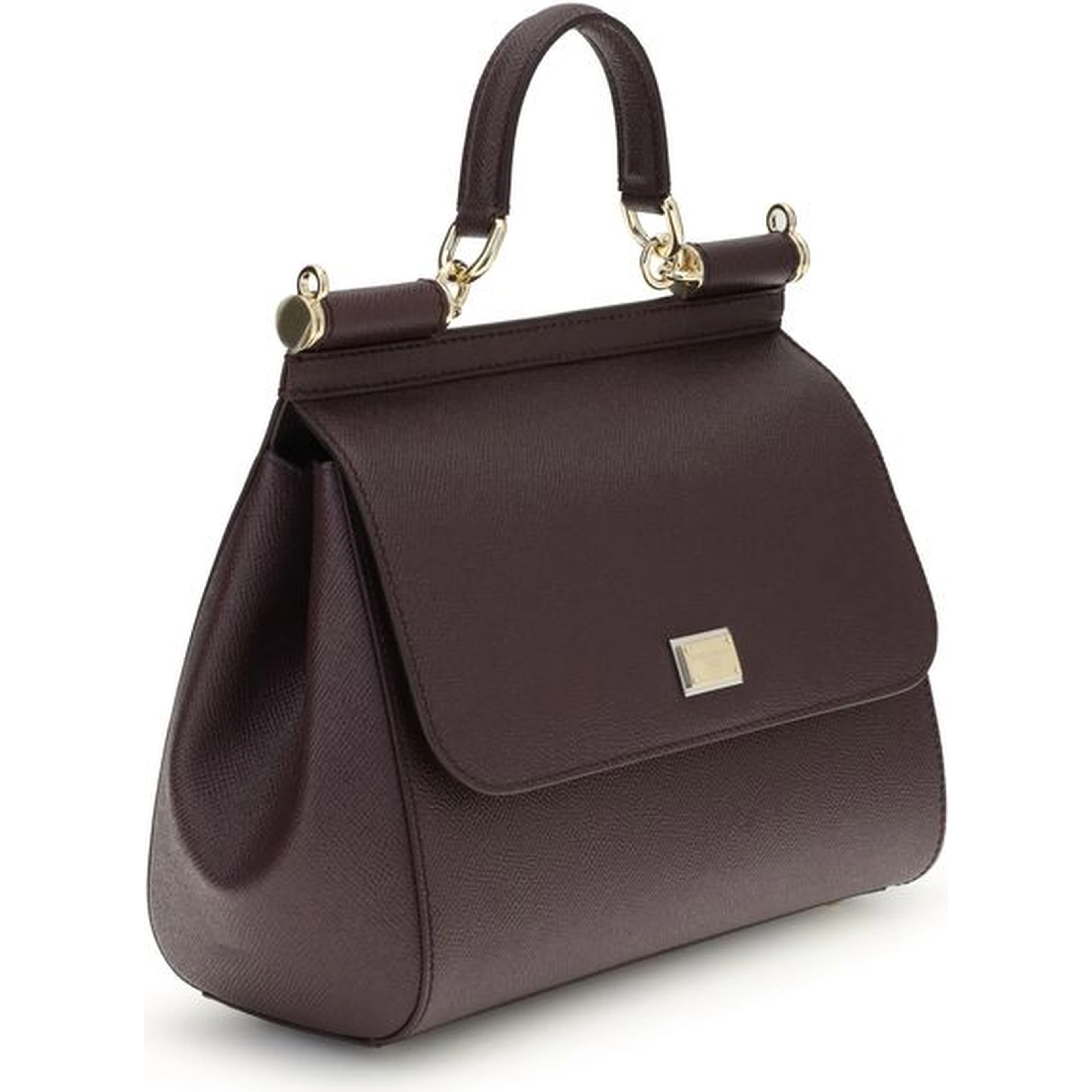 Bordeaux Calf Leather Bos Taurus Handbag