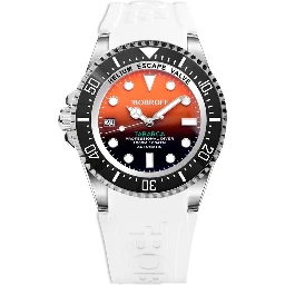 White Rubber Sport Watch