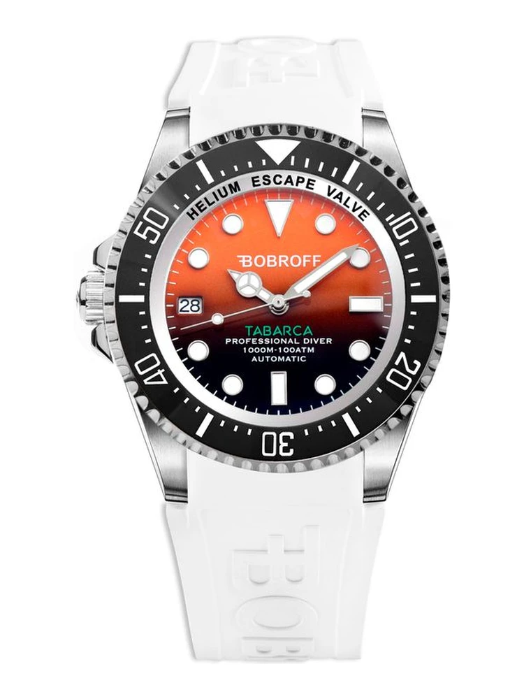 White Rubber Sport Watch