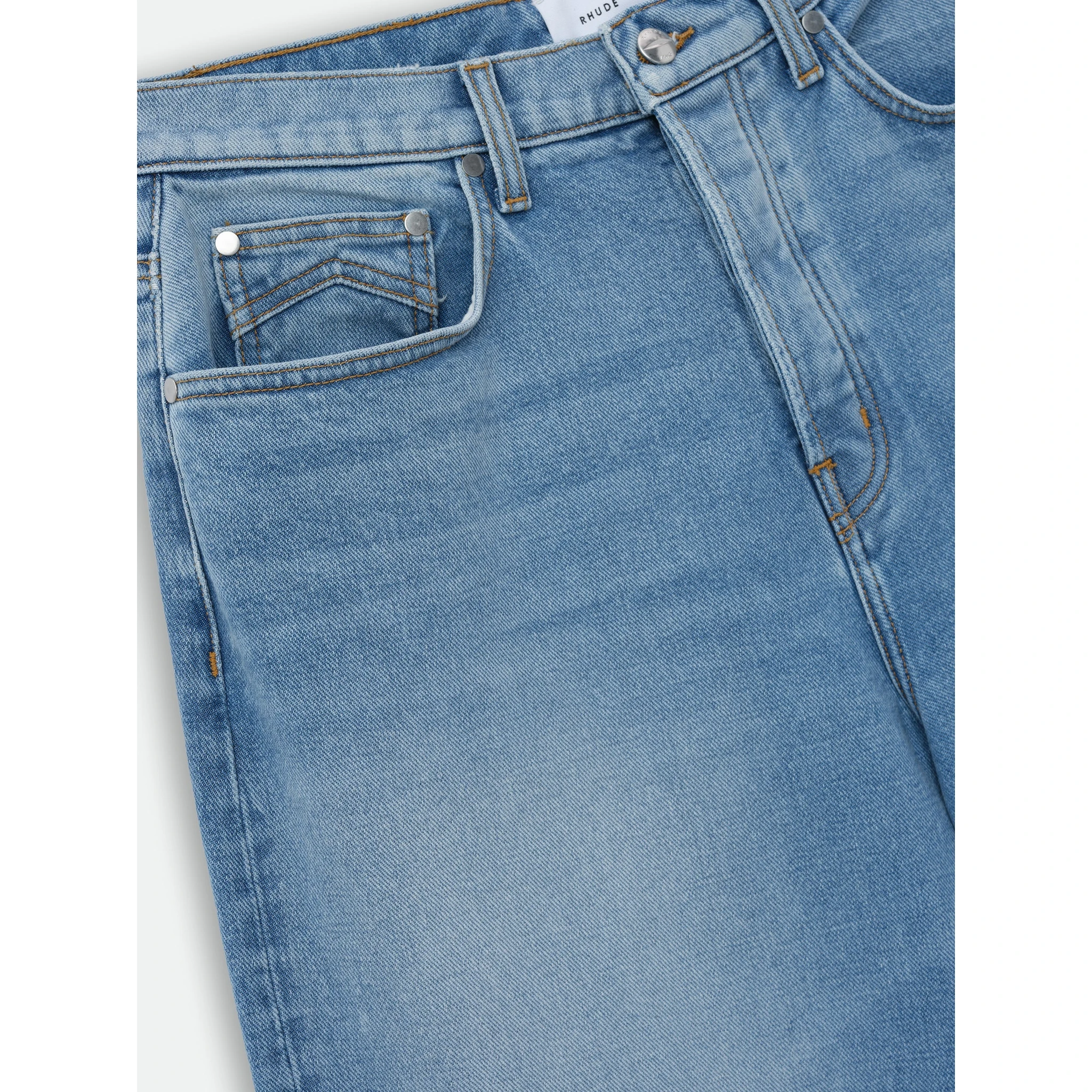 Blue Cotton Jeans Denim