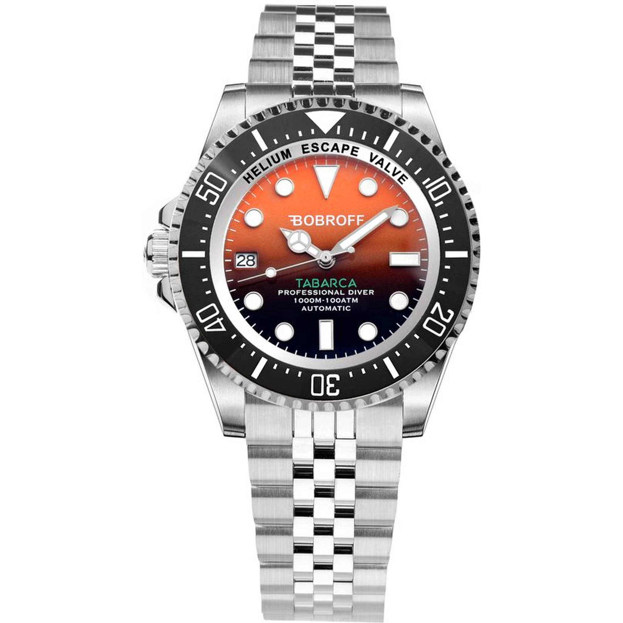 Silver Stainless Steel Sport Watch