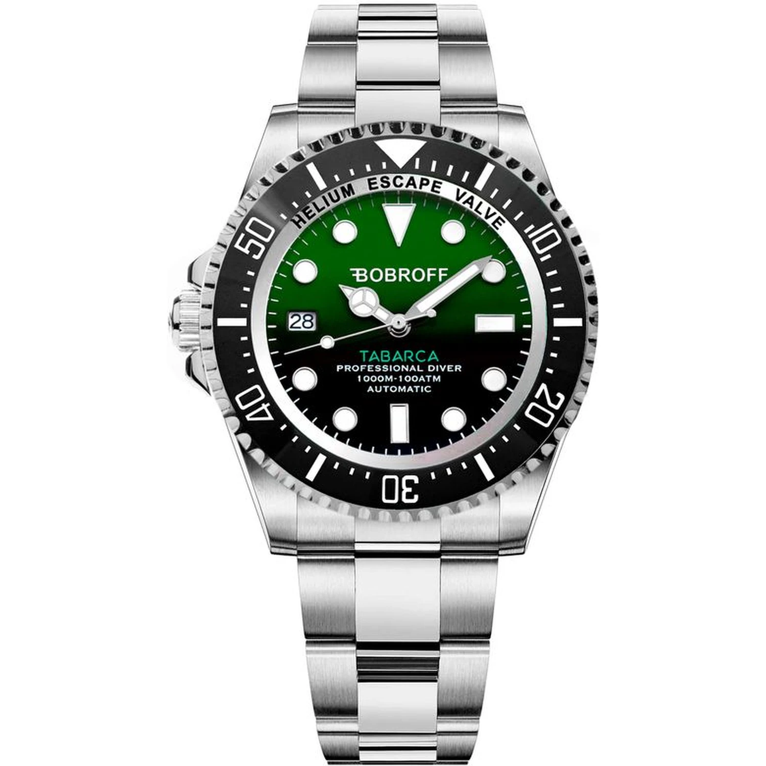 Silver Stainless Steel Sport Watch