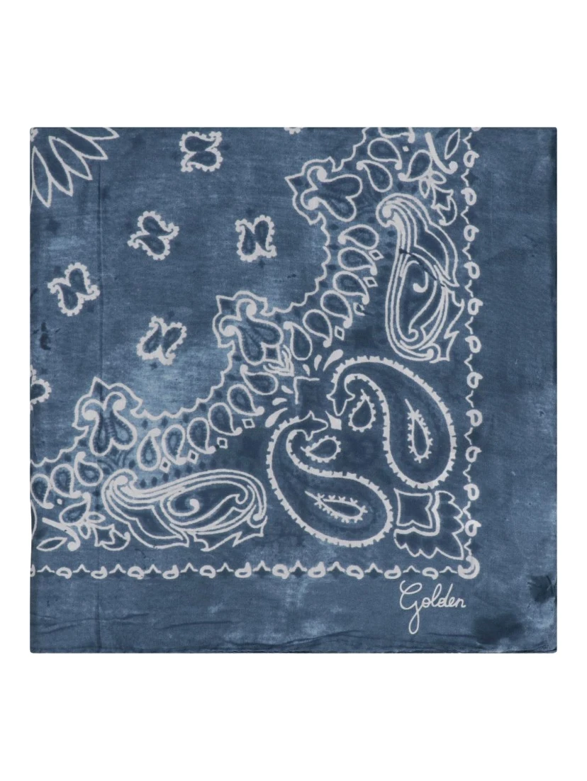 Golden Goose Scarfs Blue