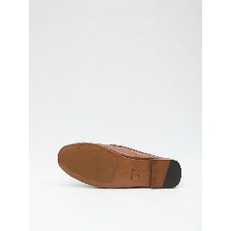 Medusa leather loafers