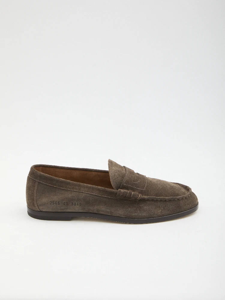 Soft suede loafers