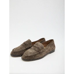 Soft suede loafers