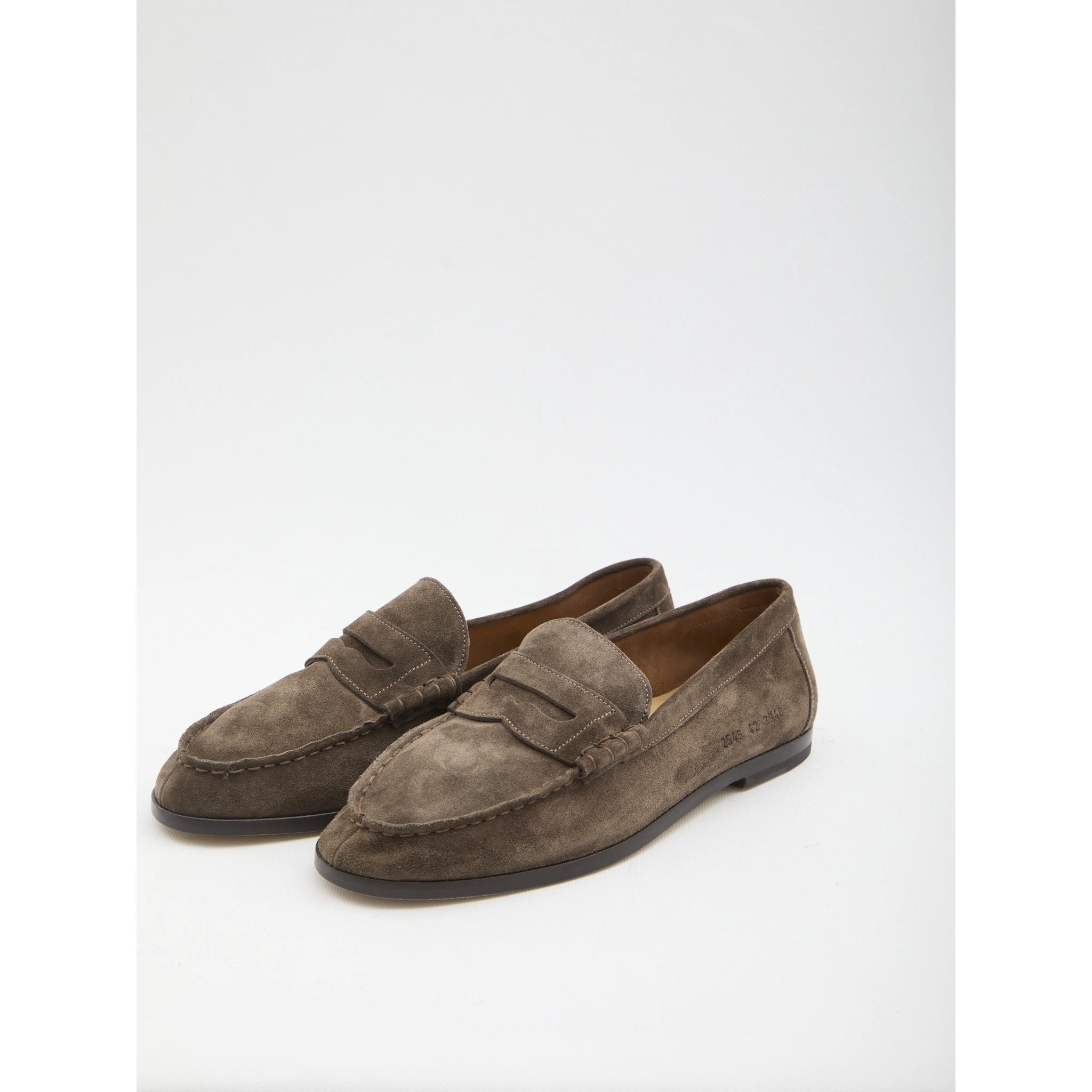 Soft suede loafers
