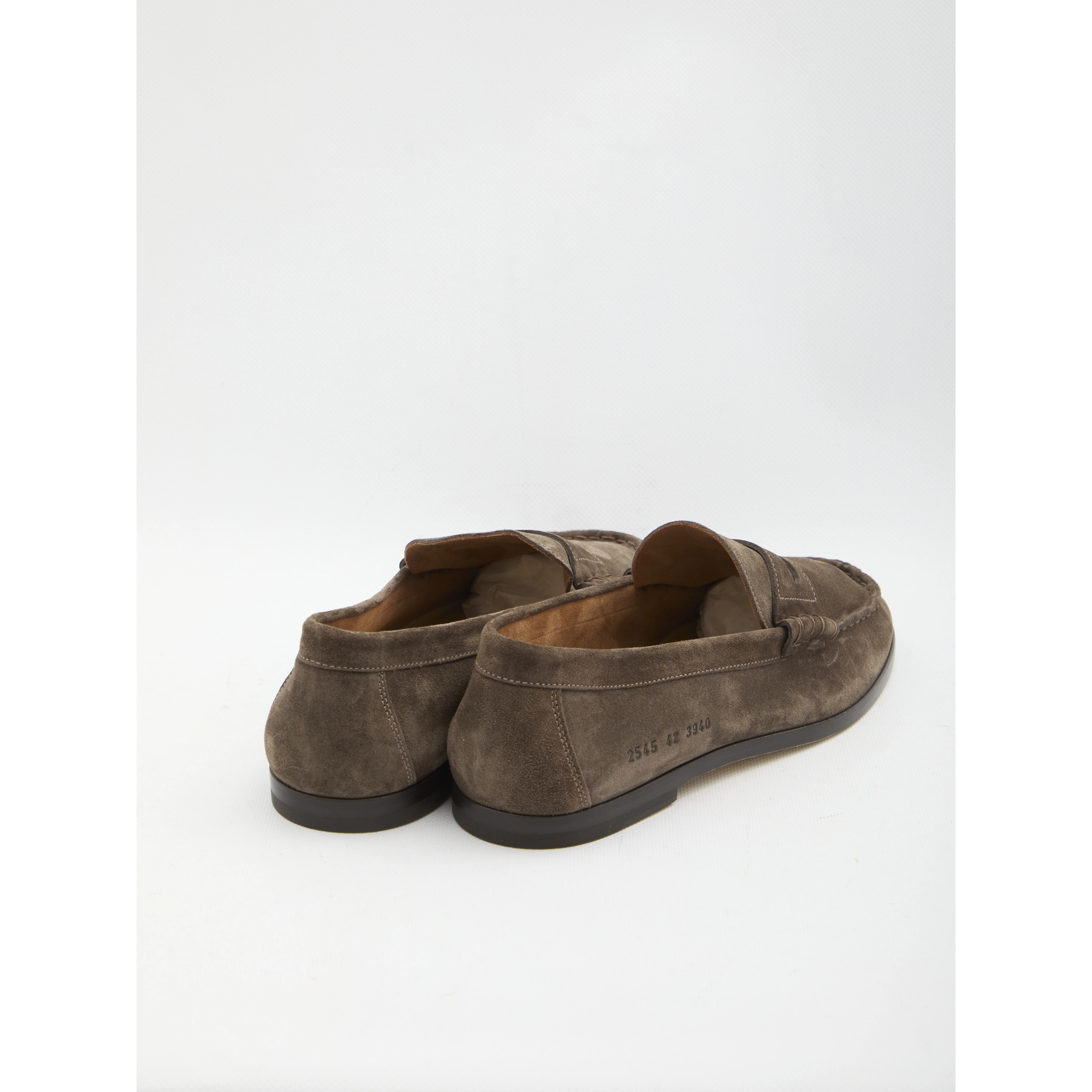 Soft suede loafers