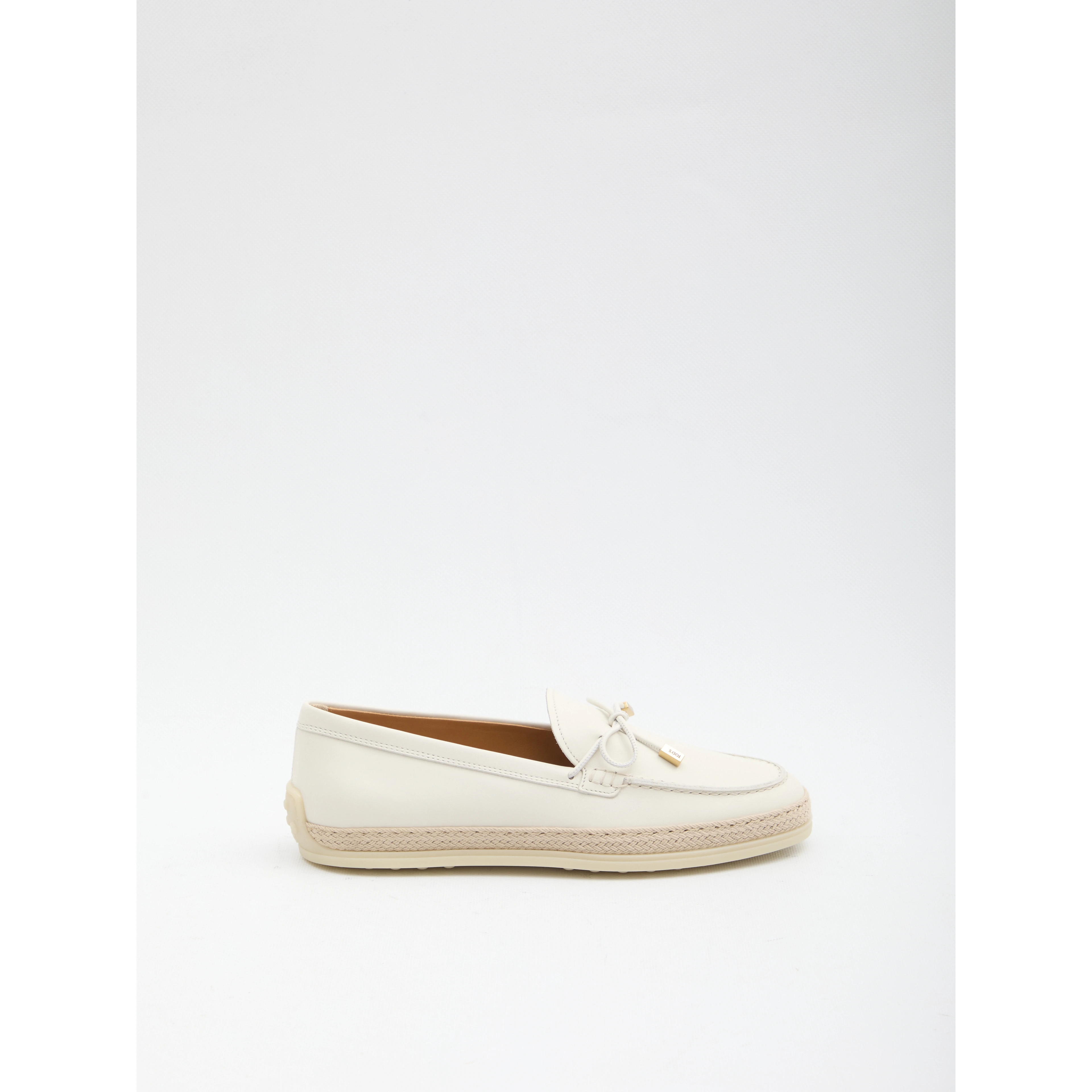 Leather loafers