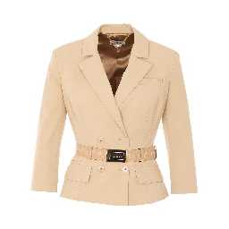 Elisabetta Franchi Jackets Beige