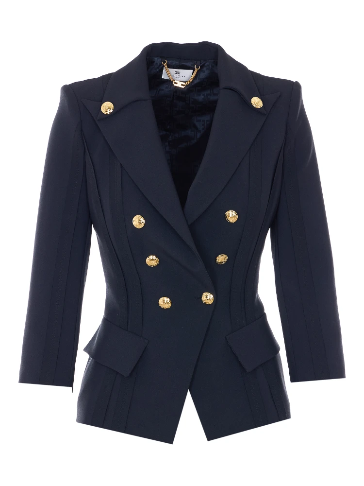 Elisabetta Franchi Jackets Black