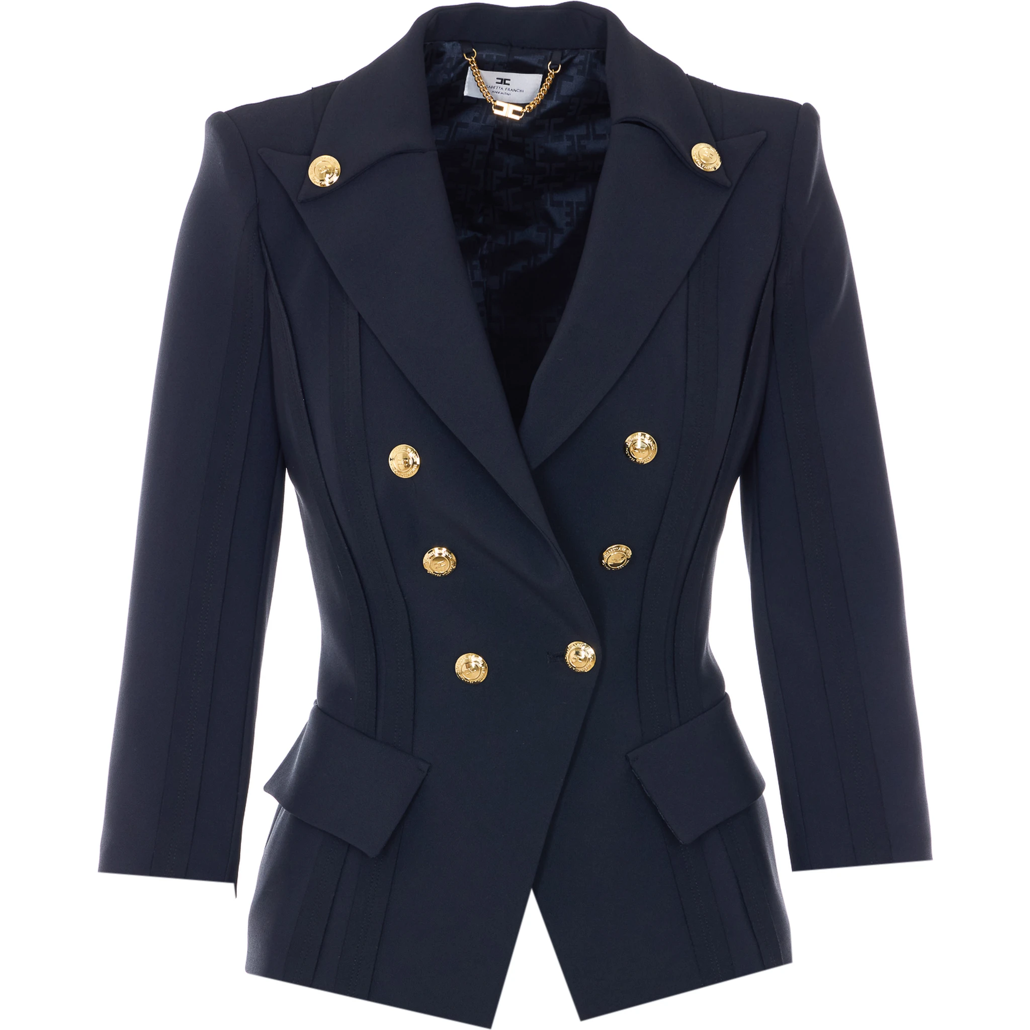 Elisabetta Franchi Jackets Black