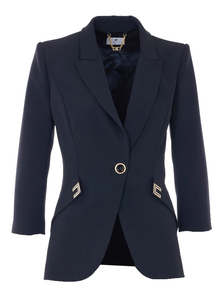 Elisabetta Franchi Jackets Black