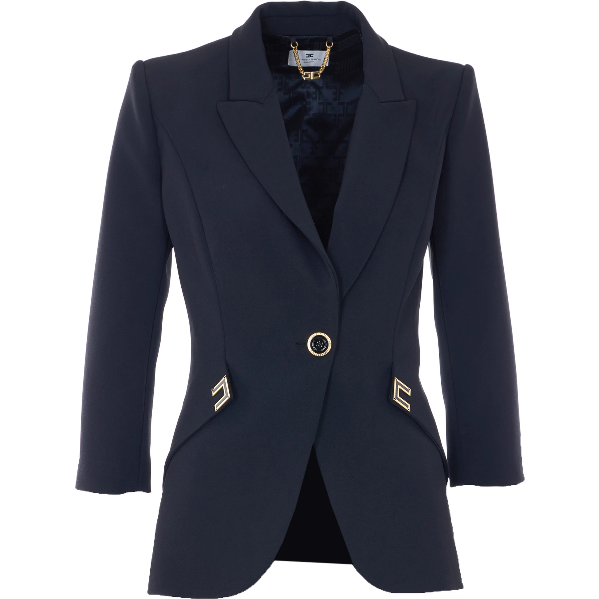 Elisabetta Franchi Jackets Black