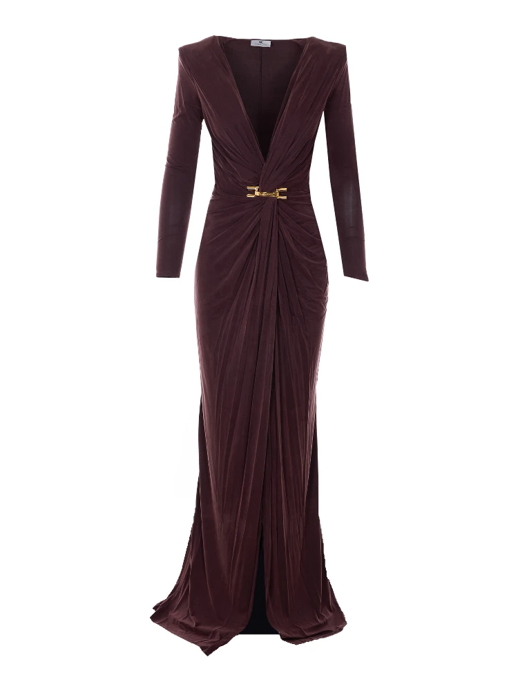 فساتين إليزابيتا فرانكي باللون البني