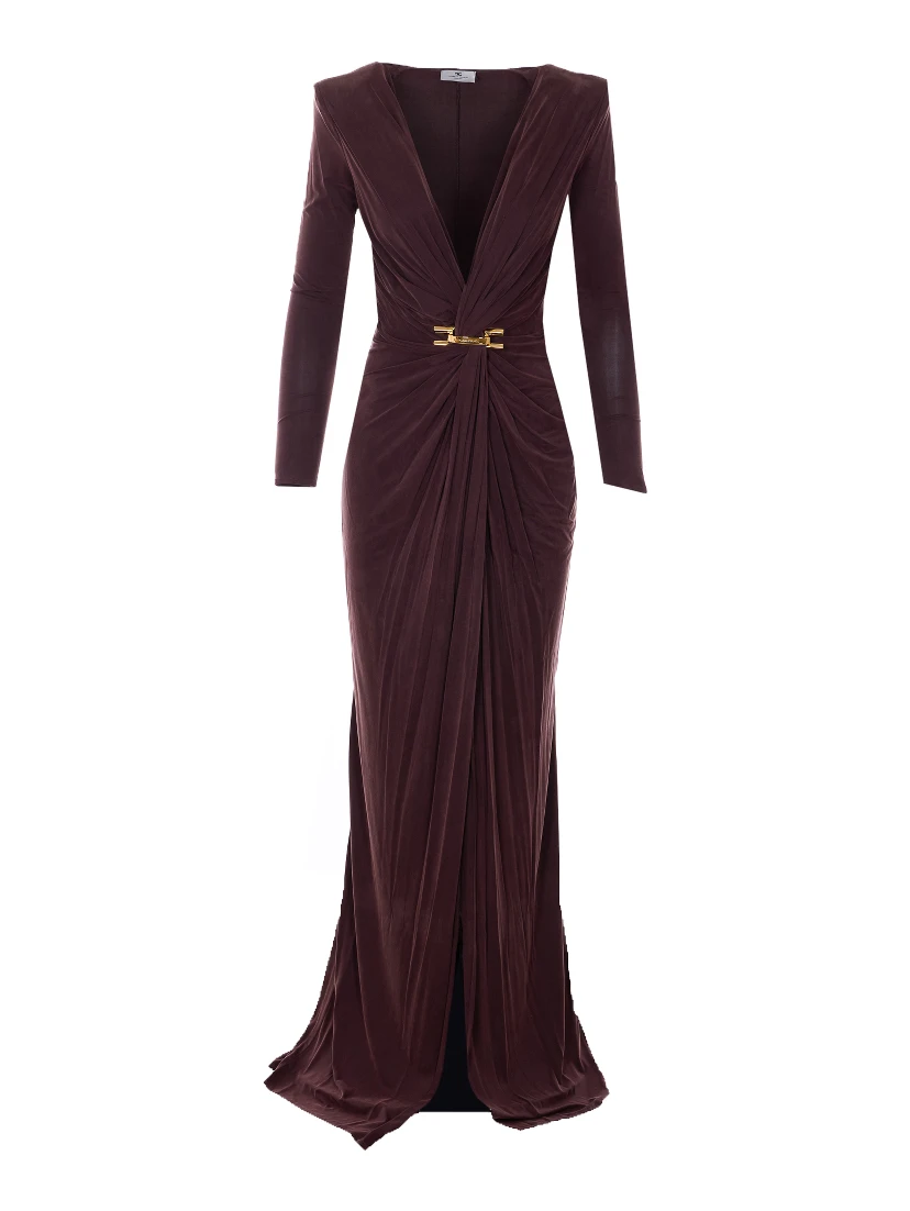 فساتين إليزابيتا فرانكي باللون البني