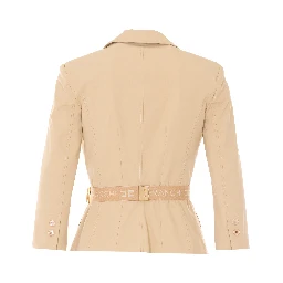 Elisabetta Franchi Jackets Beige