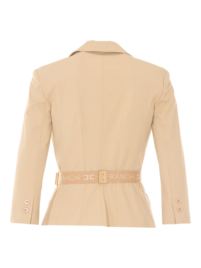 Elisabetta Franchi Jackets Beige