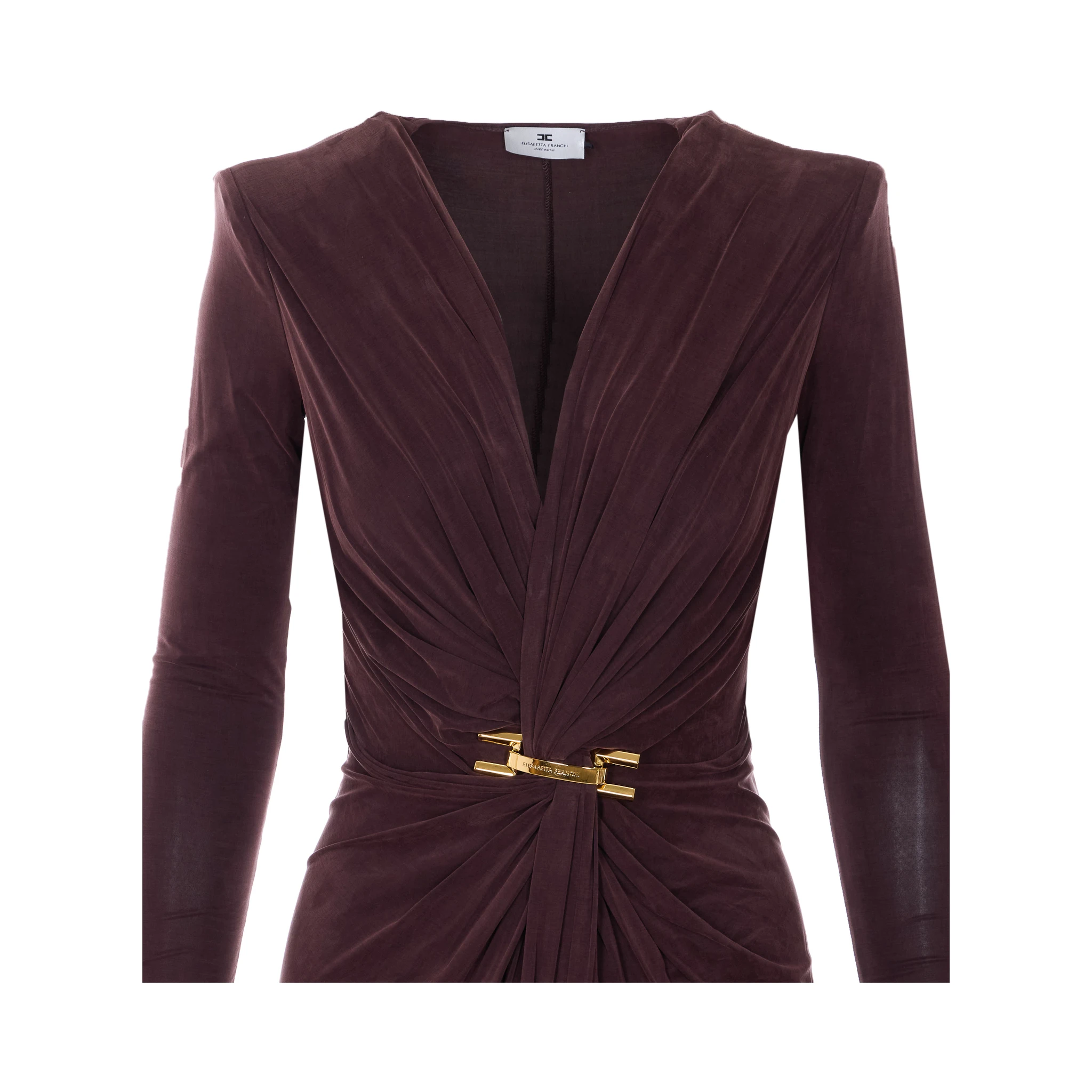 فساتين إليزابيتا فرانكي باللون البني