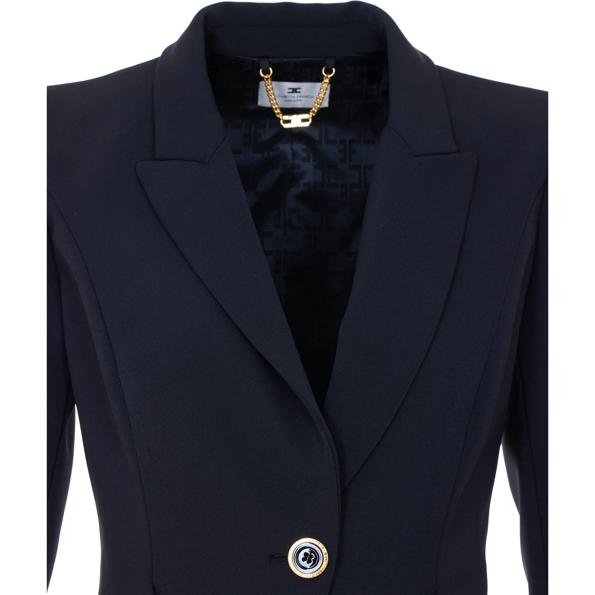 Elisabetta Franchi Jackets Black